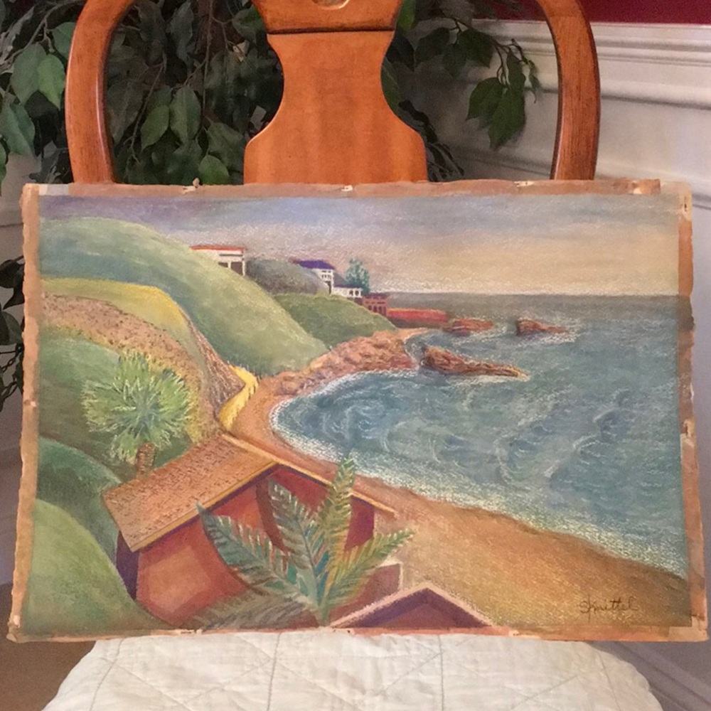 Signed Original Watercolor - Southern California
